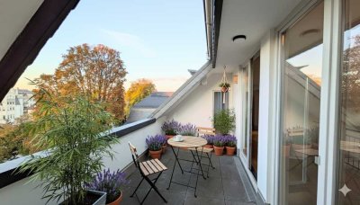 Schuch Immobilien - Altbau Maisonettewohnung im "Engländerhaus" mit Luxusausstattung