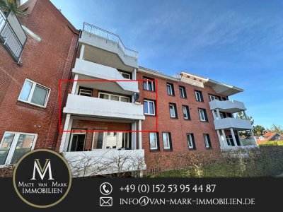 Etagenwohnung 2 Zimmer , Küche Bad , Balkon im Zentrum von Westerstede