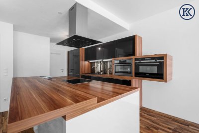 Zuhause im Grünen – Lichtdurchflutete Wohnung mit Dachterrasse &amp; Gartenoase