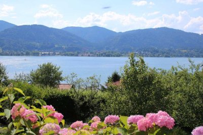 Möblierte Wohnung mit Seeblick in Tegernsee auf Zeit, ideal für Projektmitarbeiter & Übergangswohnen