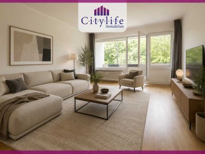 ...BEZUGSFREIE & LICHTDURCHFLUTETE 3-ZIMMER-WOHNUNG MIT GRÜNEM AUSBLICK...