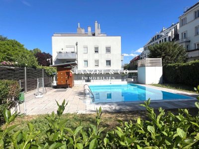 TERRASSENAPARTMENT MIT PARK - &amp; POOLBENUTZUNG
