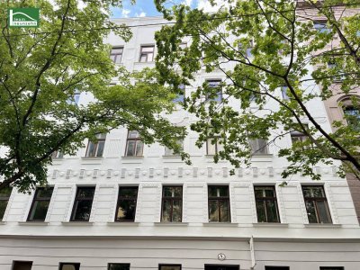 Wohnen in begehrter Lage im schönen Altbau - Stuwerviertel - Nähe Vorgartenmarkt. Balkon bewilligt!