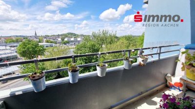 Mit Blick auf Dom und Lousberg!
Solide vermietete, gepflegte 2-Zimmerwohnung mit Balkon
