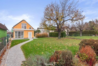 Neuwertiges Wohnhaus mit 479 m² Eigengrund in Kleingarten Simmeringer Haide, Wien 1110
