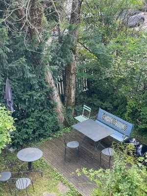 Charmantes End - Häuschen mit pittoreskem  Naturgarten