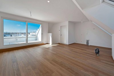 THE TEMPTATION - Traumhafte Maisonette mit Terrasse &amp; Balkon | 19 m² Freifläche, 3 Zimmer