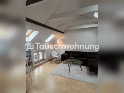 Tauschwohnung: Traumhafte Maisonette-Wohnung in der Düsseldorfer Altstadt