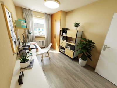 Tolle 3-Zimmer-Wohnung mit Balkon im EG!