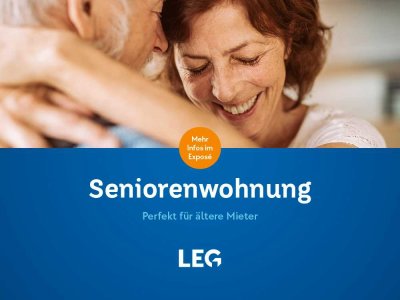 'Die Perfekte' 2-Zimmer Erdgeschosswohnung mit ebenerdiger Dusche und Garten (50+)