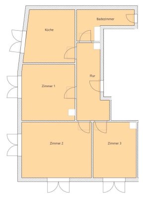 Leben im Herzen der Stadt – ideal für Berufstätige   (Anfragen bitte schriftlich)