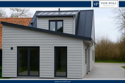 Neubau-Doppelhaushälfte mit großem Grundstück – perfekte Anbindung Richtung Ostsee