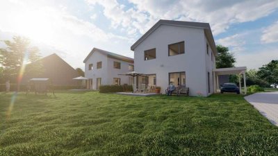 Neubau von zwei Einfamilienhäusern in Konstanz
