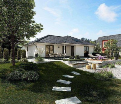 Der Bungalow mit der charmanten Form in Bahrdorf – ausgefallen und praktisch