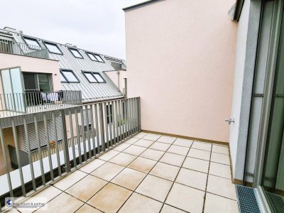 Erstbezug! Kühle 2-Zimmer-Wohnung mit Terrasse in der Nähe U1 Kagraner Platz