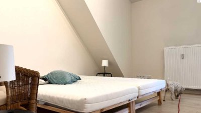 Möbliertes Dach-Apartment in der Neustadt