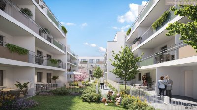 Alternative zu Wien/Wien Hauptbahnhof/ Stockerau in nur 40 Minuten..., Erstbezug dazu leistbares Wohnen