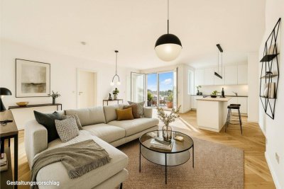 Eigentum ohne sofortigen Kauf – seltene Mietkaufchance | Terrassenwohnung | Erstbezug | 4 Zimmer | Ruhelage