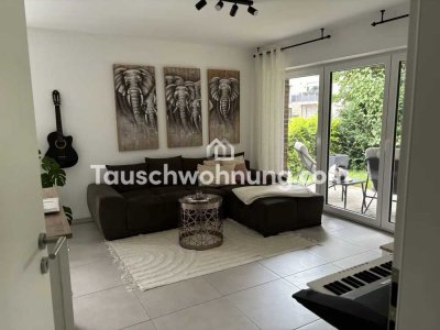 Tauschwohnung: Schöne 2ZKB Erdgeschosswohnung mit Garten