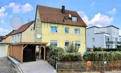 3-Zimmer-Wohnung mit Gartenanteil, Garage und Potenzial in ruhiger Lage von Weiden