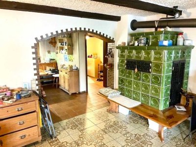 Offenes Wohnen auf einer Ebene, Winkelbungalow auf schönem Grundstück