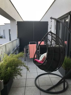 Sehr helle 2-Zimmer Penthouse Wohnung mit gehobener Ausstattung in 2017 fertiggestellter Wohnanlage