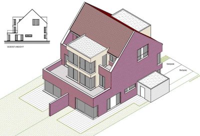 Attraktive 3-Zimmer Wohnung mit Dachterrasse in Selm