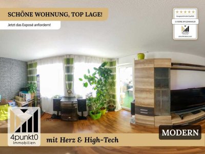 Moderne 3Z Wohnung 1.Stock, 2 Balkone