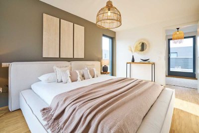 Neubau-Familientraum: geräumiges Reiheneckhaus in Top-Lage