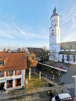 Erstbezug mit Wohlfühlfaktor – moderne 2-Zimmer-Dachgeschosswohnung im Zentrum von Langenau