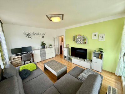 Helle 2-Zimmer-Wohnung mit separater Küche und gemütlicher Loggia!