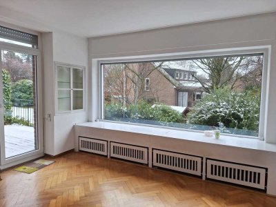 Hohenzollernstraße: Parterre und Souterrain mit Sonnenterrasse und Garten