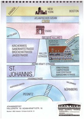 "Im Herzen von Johannis" - 3 Zimmerwohnung mit Balkon