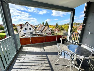 � Voll möblierte 2-Zimmer-Wohnung mit Balkon & TG-Stellplatz in Toplage Sindelfingen