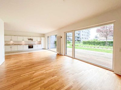 3-Zimmer-Erdgeschosswohnung mit EBK und Südterrasse