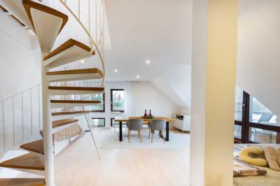 Großzügig Wohnen auf 2 Etagen: Charmante Maisonette in Wü Lengfeld