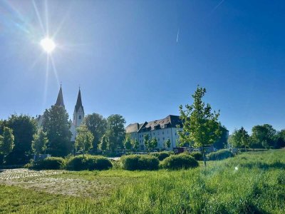 Moderne Wohnung mit direktem Zugang ins Grüne