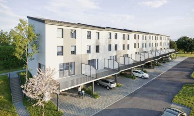 Regensburg-Gallingkofen: Stadtleben trifft Energieeffizienz: 168 m² KfW-55 Stadthaus mit Förderung