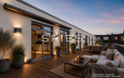 Urban leben, entspannt wohnen – stilvolles City-Penthouse mit Sonnenterrasse in Oldenburg