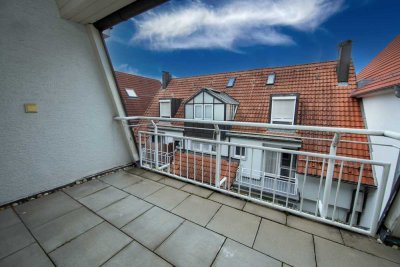 Provisionsfreie 2,5-Zimmer-Wohnung mit Balkon und TG-Stellplatz im Herzen von Leonberg