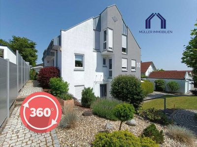PROVISIONSFREI: Architektenhaus mit separaten Büroräumen und einem Pool in Öpfingen