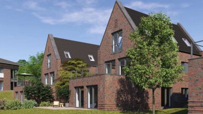 Wohnen mit Stil -  Zwei Neubauhäuser mit vier Wohneinheiten