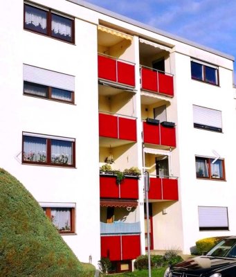 Ansprechende und gepflegte 3-Zimmer-Erdgeschosswohnung mit Balkon in Illingen