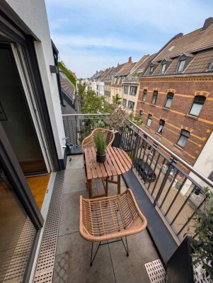 3-Zimmer-Neubauwohnung in Sülz, Balkon, 2 Bäder, eigene Garage (optional)