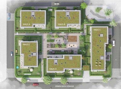 Die Alternative zum Haus! Traumwohnung für Ihre Familie mit 270 m² eigenem Garten