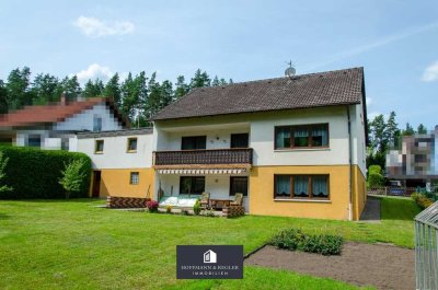 Familienhaus mit Einliegerwohnung, Garten, Balkon, 2 Garagen TOP Anbindung A9 & Bahnhof Neuhaus/Peg.