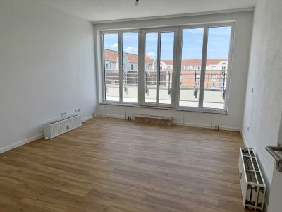 Ideal für Singles - helle 1,5 Zimmer-Wohnung mit Weitblick in Hannover -Vahrenwald.