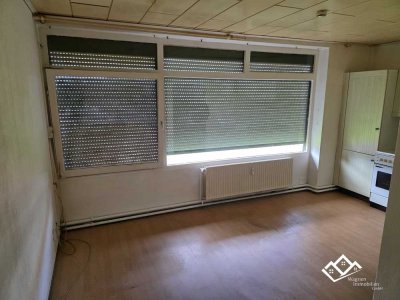 Seltene Gelegenheit am Südstrand – Renovierungsbedürftige 1-Zimmer-Wohnung in absoluter Top-Lage!
