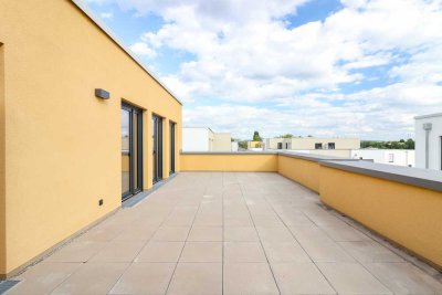 Auf der gigantische Dachterrasse die Seele baumeln lassen! Penthous-Wohnung mit 4 Zimmer, 135 m² + E