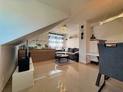 Korb: Charmante Dachgeschosswohnung mit Weitblick - Wohnen über den Dächern!